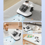 Srliya Mattress Vacuum Cleaner 10Kpa Strong Suction 3 Gears Adjustment LED Screen Handheld Fabric Cleaner for Sofa Bed - Image 7