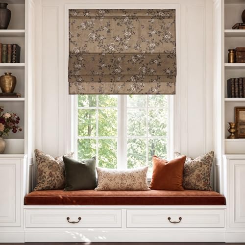 StangH Khaki Cordless Roman Shades for Windows, W36 x L64, 1 Panel - Image 2