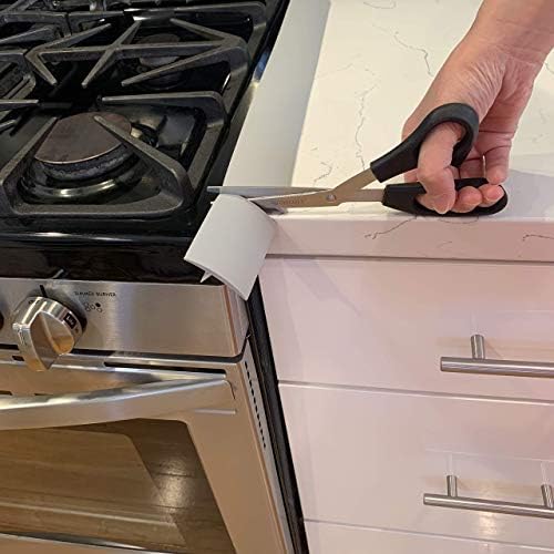 Gap Stopper® Pro - 21" Gray, Professional Grade, FDA Heavy 8.6 oz Silicone, Set of 2, Covers Gap between Stove & Countertops - Image 6