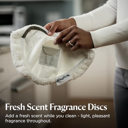 BISSELL Steam Mop 1940A PowerFresh Floor Steam Cleaner for Hard Wood & Tile with Natural Sanitization, Easy Scrubber, Variable Steam, 12” Cleaning Path - Image 6