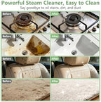 Steam Cleaner, Portable Steamer for Cleaning with 16pcs Accessories, 6-Level Adjustable and 15s Heat-Up, Handheld Steam Cleaner for Home, Tile, Dirt, Grout, Grease, Car Detailing - Image 6