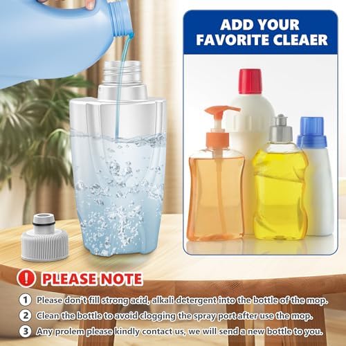 Spray Mops for Floor Cleaning: Wet Dry Mop Hardwood Floor Mops Refillable - Image 3