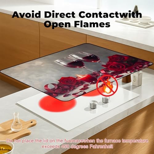 Stove Top Cover for Glass Electric Stove, 28.5"L x 20.5"W - Image 3