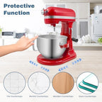 Mixer Slider Mat for Kitchen Aid 6-8 Qt Bowl Lift Stand Mixer, Sliding Tray Mixer Sliders for Kitchenaid Mixer, Kitchen Aid Accessories and Attachments, Countertop Storage, Clear - Image 4
