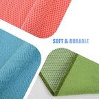 KinHwa Dish Cloths for Washing Dishes with Scrub Side, Microfiber Dish Rags - Image 4