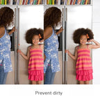 OUGAR8 Refrigerator Door Handle Covers Protective Electrical Kitchen Appliances Gloves Fridge Microwave Dishwasher Door Cloth Protector- Catches Drips,Smudges&Fingerprints Dust Covers (Gray Plush) - Image 5