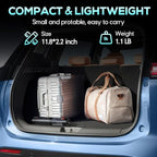 Cordless Car Vacuum XJ02, 21KPa Portable Handheld Car Vacuum Cleaner, Pre-Filter & HEPA Filter System, 7800mAh Battery, Mini Vacuum with Multi Nozzles for Car, Home, Office, Pet Hair Cleaning - Image 7