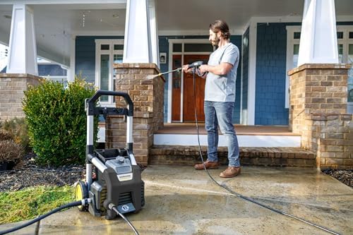 Kärcher Pressure Washer K1700B, CETA Certified, 3 Spray Nozzles, Detergent Tank, for Cars, Driveways, Siding, Patios, 1.2 max. GPM - Image 2
