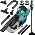 Cordless Vacuum for Makita Battery, 5 in 1 Lightweight Handheld Vacuum Cleaner with 500W Powerful Motor, 46 CFM Portable Hand Vacuum with Filtration HEPA for Floor, Carpet(Battery Not Included) by Unknown