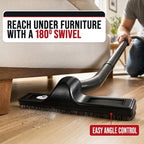 MP Maresh Products Floor Brush Attachments - Black, 12 inch with Wheels - Image 6