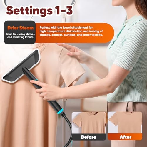 Steam Cleaner for Home, Pressurized Handheld Steamer - Image 6
