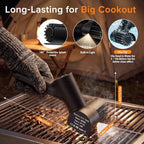 Cordless Electric Grill Brush, 3-Speed Electric Grill Cleaner with Digital Display, Replaceable Brush Head, IPX5 Waterproof, Independent Night Light Suitable for Evening Gatherings. - Image 4