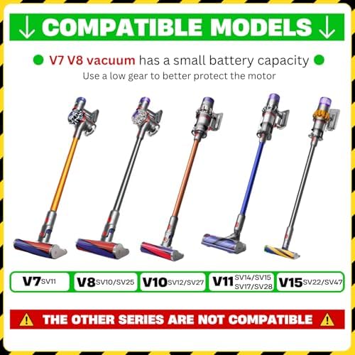 for Dyson Horsehair Vacuum Brush, Traceless Dust Brush & Extension Hose - Image 2
