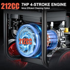 3600 PSI Gas Pressure Washer – 3.3 GPM | 7HP 212cc Engine | Electric Start - Image 5