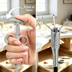 Drain Snake, Drain Clog Remover - Gutter Cleaning Tools Drain Cleaner for Toilet Sewer Shower Kitchen Bathroom Tub Clogged Drains Opener Cleaning Tool, Flexible Grabber Claw Pick Up Reacher (79 inch) - Image 3