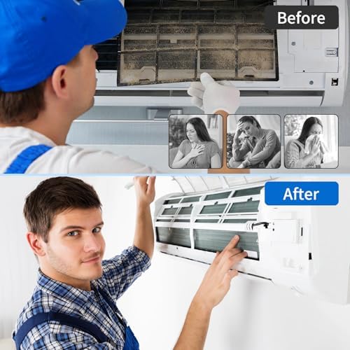 Mini Split Cleaning Kit for Air Conditioner,Wall Mounted Air Conditioner Cleaning Tools Waterproof Cover (10pcs) - Image 7