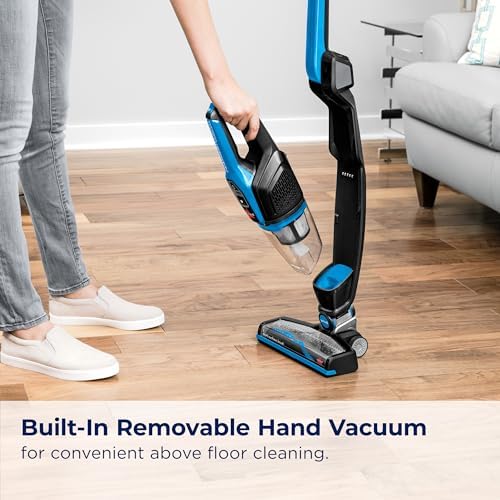 Bissell, 3061 Featherweight Cordless Stick Vacuum, Self-Standing, Electric Blue, Black - Image 4