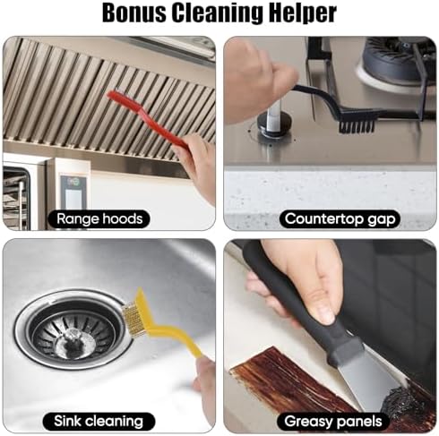 Tedmax 8Pack Crevice Cleaning Brush Set - Image 6
