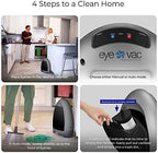 EyeVac Home Touchless Vacuum Automatic Dustpan - Great for Sweeping Pet Hair Food Dirt Kitchen - Ultra Fast & Powerful, No More Bending Down, Bagless, Corded, Automatic Sensors, 1000 Watt (Silver) - Image 4