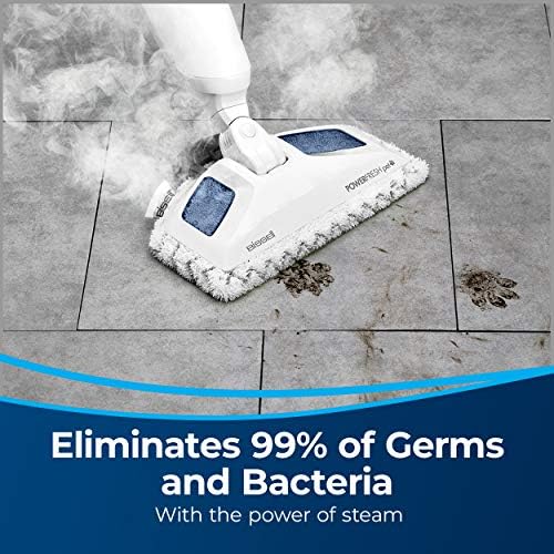 BISSELL PowerFresh Pet Steam Mop 19404 Hard Floor Steamer with Odor‑Eliminating Scent Discs, Easy Scrubber for Tough Messes, 2 Steam Levels, Sanitizes - Image 3