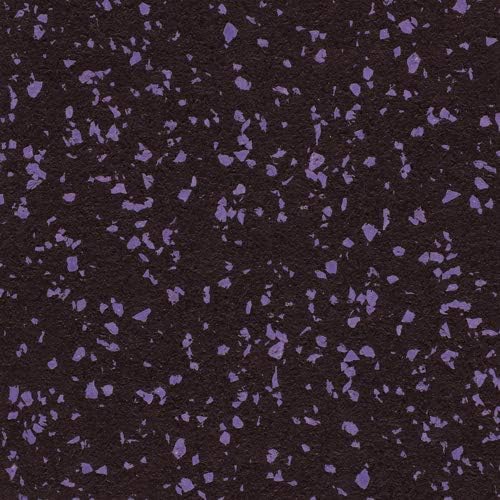 American Floor Mats 3/8in (9mm) Thick 10% Dark Purple 4' x 45' Heavy Duty Rubber Rolls, Protective Exercise Mats, Home Gym Rubber Flooring - Image 4