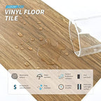 Art3d Wood Texture Peel and Stick Vinyl Floor Planks, 36-Pack, Ashtree - Image 4