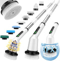 Electric Spin Scrubber for Bathroom, Shower Scrubber with Long Handle by CTMAST