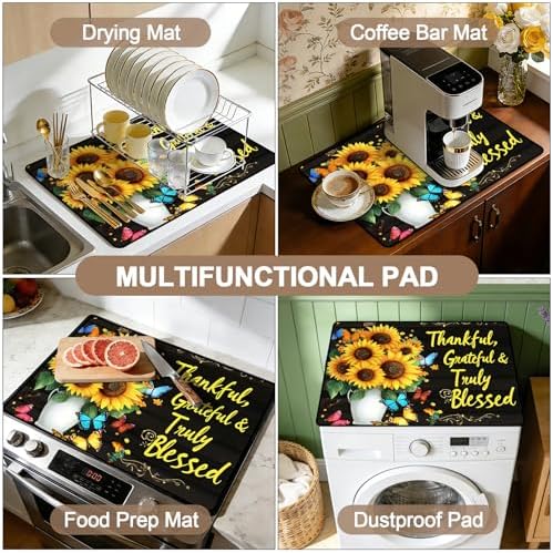 Stove Top Covers for Electric Stove: 30''×21'' Stove Mat Protective Cooktop Cover Expands Counter Area, Kitchen (MAI-G254876-8M) - Image 3