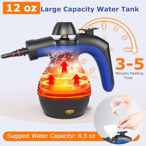 COSTWAY Handheld Steam Cleaner, 1050W Portable Household Steamer - Image 3