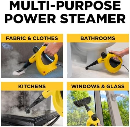 Wagner Spraytech 505e Handheld Steam Cleaner with 11 Accessories - Image 3