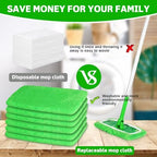 Reusable Microfiber Mop Pads for Swiffer Sweeper Mop, 6 Pack - Image 5