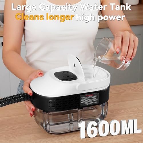 2500W Portable Handheld Steam Cleaner, 15s Fast Heating Steam Steamer - Image 2