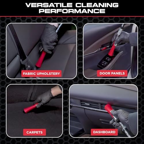 Tornador Z-007 Mini | Compact High-Pressure Car Cleaning Tool | Ergonomic Design Speeds Up Interior Detailing | Works with Air Compressor | Powerful & Portable - Image 5