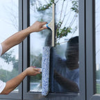 Mitclear Window Cleaning Kit 14IN Squeegee & Scrubber for Shower Glass Car - Image 5