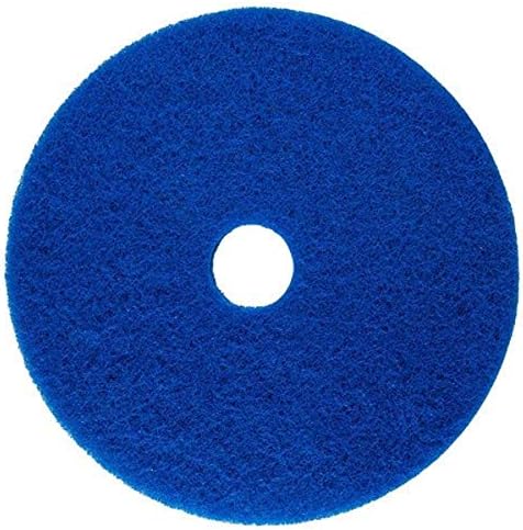 53-17 Type 53, Cleaner Pad, 17", Polyester, 1" Thickness, Blue (Pack of 5) by Unknown