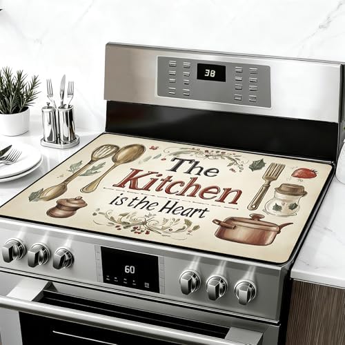 28"x20" Anti-Slip Electric Stove Top Cover by seewan
