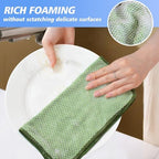 KinHwa Dish Cloths for Washing Dishes with Scrub Side, Microfiber Dish Rags - Image 3