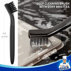 MR.SIGA Grout Cleaner Brush Set - Detail Cleaning Brush Set for Tile, Sink - Image 3