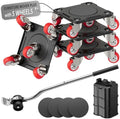 ONEON Heavy Duty Furniture Movers with Wheels & Lifter (5 SGL Wheels) by ONEON