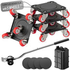 ONEON Heavy Duty Furniture Movers with Wheels & Lifter (5 SGL Wheels) by ONEON
