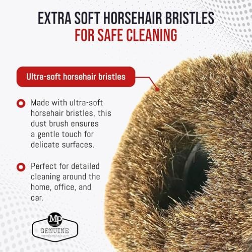 MP Maresh Products Dust Brush Attachment - Soft Bristle Cleaning Brush - Image 3