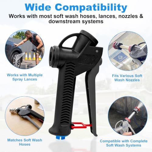 ST-510 Soft-Wash Spray Gun ST-515 Pressure Washer Replacement Gun - Image 4