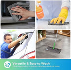 HOMEXCEL Grey Microfiber Cleaning Cloth, 24 Pack Cleaning Towels for Kitchen, Lint Free, Scratch-Free, Highly Absorbent, and Reusable Cleaning Rags for House, Window and Glass, Cars, 11.5 X11.5 inch - Image 5