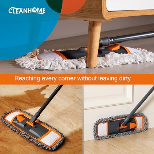 CLEANHOME Mops for Floor Cleaning for Hardwood, Marble, Tile Floor Mopping - Image 5