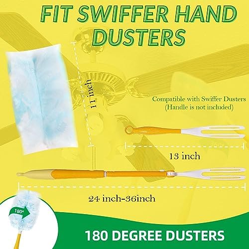 Duster Refills,Static Dust Removal Compatible with Swiffer for Dusting 18ct - Image 2