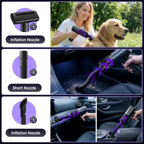 Handheld Vacuum Cordless Mini Small Portable Car Vacuum Cleaner - Image 6