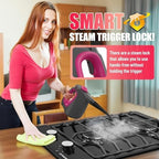 Heavy Duty Handheld Steam Cleaner for Cleaning with Lockable Steam Button&11pcs Accessories, Unlimited Water Addition for Continuous Steaming, Multi-Purpose Steamer for Cleaning Car, Grout (Purple) - Image 4