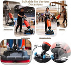 17" Commercial Floor Buffer Scrubber Machine, Battery-Powered Double Brush Disc Multi-Functional, 360°Rotation, 10700 sqft/h, 350 RPM, 1.5-Gal Tank - Image 7