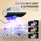 FEPPO Mattress Vacuum Cleaner, 16Kpa Bed Vacuum with 253.7nm UV-C Light - Image 3