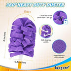 KEEPOW 12 Pack Refills Compatible with Swiffer Ext Handle, 360 Heavy Duty - Image 3